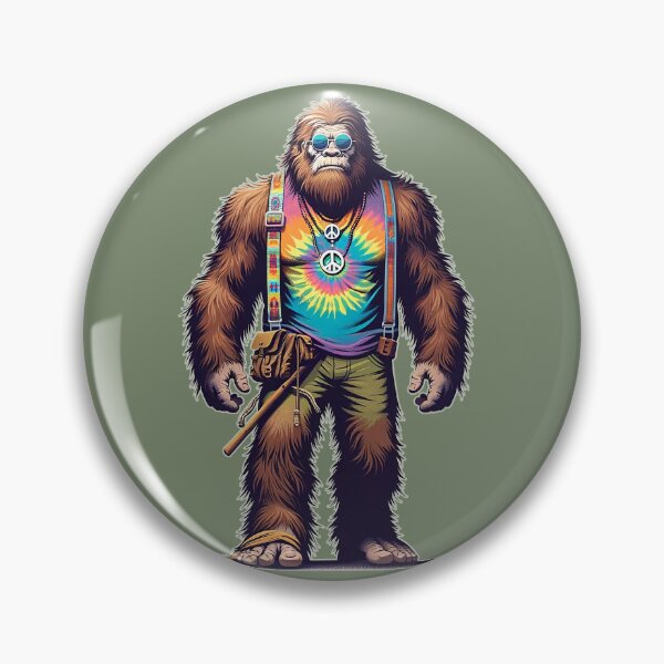 Item preview, Buffed Hippie Bigfoot designed and sold by Squatchme.