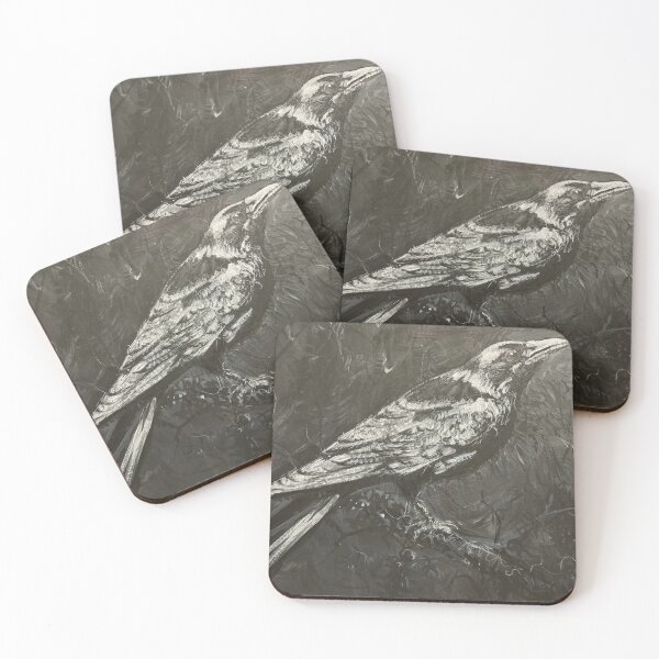 Item preview, Crow Calling - David Hunwick Fine Art designed and sold by Aeryana Allison Castley.