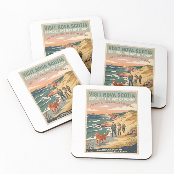 Item preview, Nova Scotia Duck Tolling Retriever Tide Explorer designed and sold by PictoVibe.