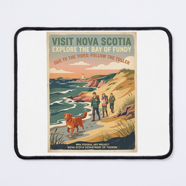 Item preview, Nova Scotia Duck Tolling Retriever Tide Explorer designed and sold by PictoVibe.