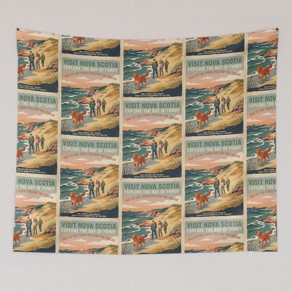 Item preview, Nova Scotia Duck Tolling Retriever Tide Explorer designed and sold by PictoVibe.