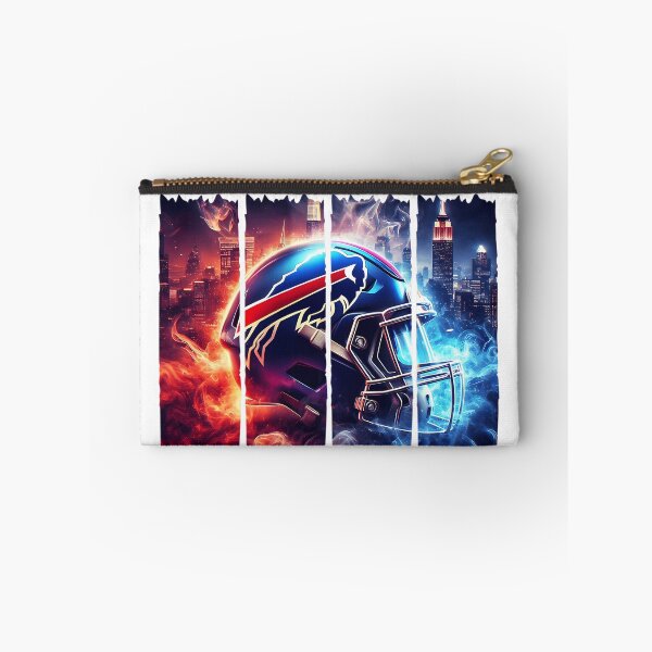 Item preview, Football Helmet City Skyline Fire Ice designed and sold by WalterGonzales.