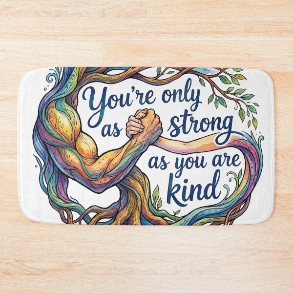 Item preview, You're only as strong as you are kind designed and sold by blessitshop.