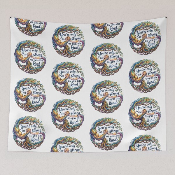 Item preview, You're only as strong as you are kind designed and sold by blessitshop.