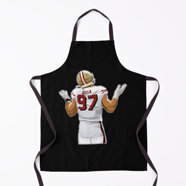 Aperçu de l'œuvre Nick Bosa après son licenciement créée et vendue par Omega Puff.