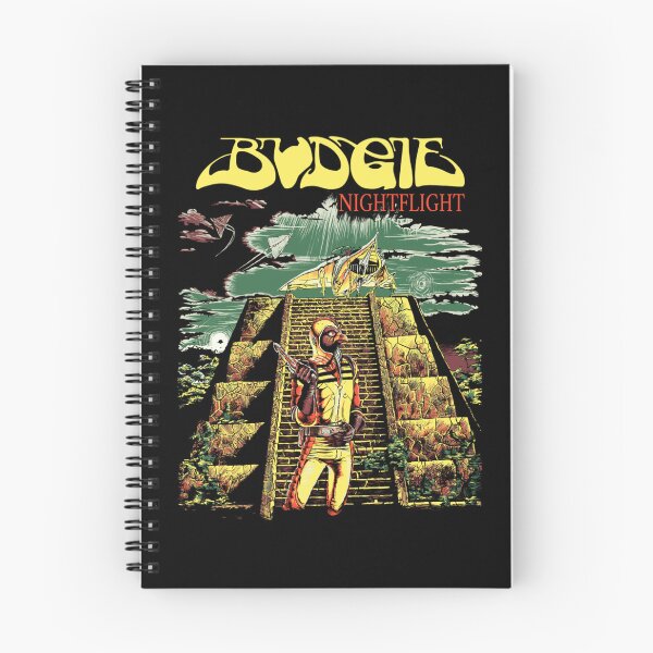Item preview, Budgie Nightflight Fantasy Heavy Rock Design designed and sold by richardlorenzo.