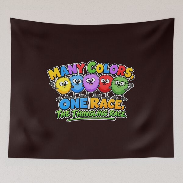 Item preview, Many Colors, One Race, The Thingling Race designed and sold by TheThinglings.