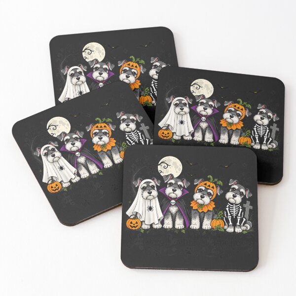 Item preview, Schnauzers Because People are Creepy Halloween Dog Costume designed and sold by matnguc1.