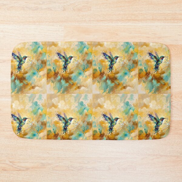 Item preview, Hummingbird Stained Glass Courier designed and sold by PictoVibe.