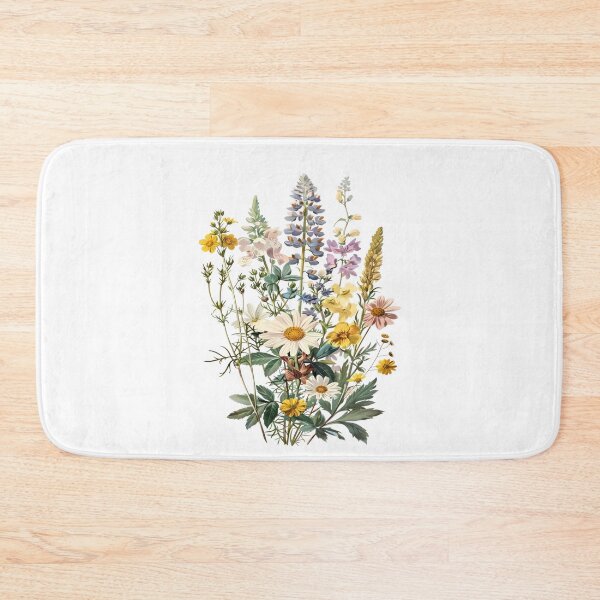 Item preview, A Colorful and Elegant Wildflowers Nature's Floral in a Lush Garden Botanical Artistry Flower Garden Digital Illustration designed and sold by Matt_Smith.
