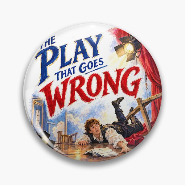 Item preview, The Play that Goes Wrong designed and sold by Lyric Vault - Rock on.