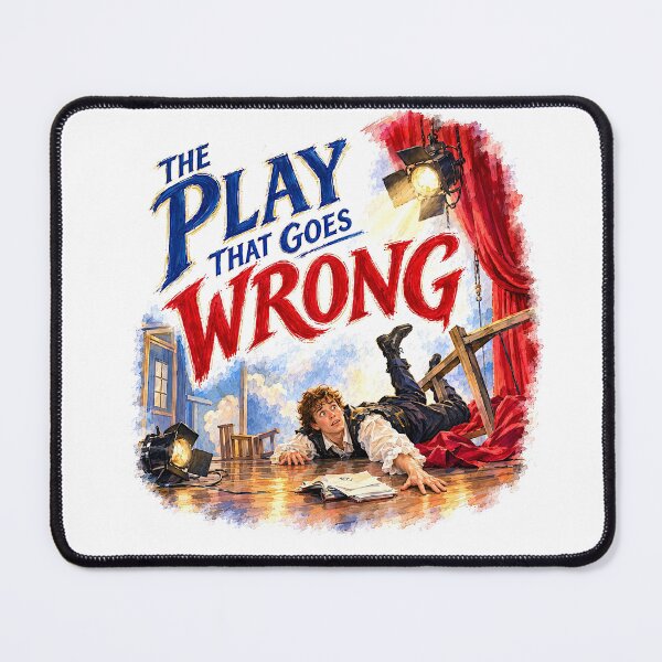 Item preview, The Play that Goes Wrong designed and sold by Lyric Vault - Rock on.