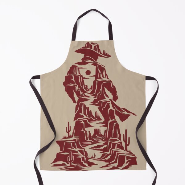 Item preview, Western Desert Landscape Cowboy Graphic designed and sold by JonelCrafts.