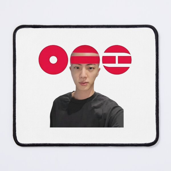 Item preview, Jin BTS Red Overdrive Minimalist Graphic designed and sold by moamaxshop.