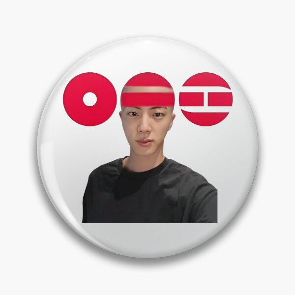 Item preview, Jin BTS Red Overdrive Minimalist Graphic designed and sold by moamaxshop.