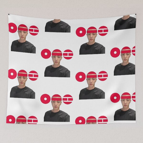 Item preview, Jin BTS Red Overdrive Minimalist Graphic designed and sold by moamaxshop.