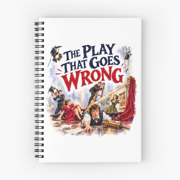 Item preview, The Play that Goes Wrong designed and sold by Lyric Vault - Rock on.