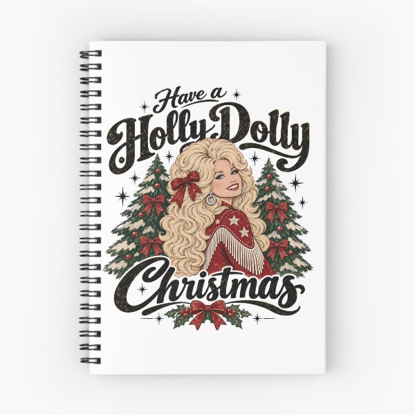 Item preview, Funny Christmas Tshirts Have A Holly Dolly Christmas Dolly Parton Country Music designed and sold by welshverniceABC.
