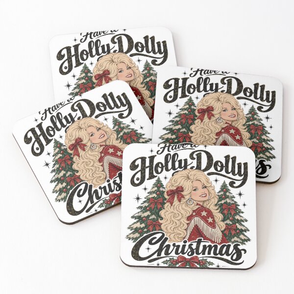 Item preview, Funny Christmas Tshirts Have A Holly Dolly Christmas Dolly Parton Country Music designed and sold by welshverniceABC.