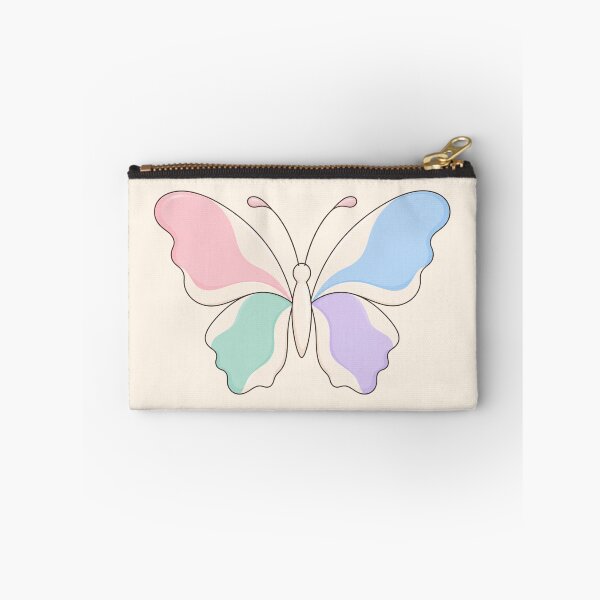 Item preview, Minimalist Pastel Butterfly – Pink Blue Mint Lavender designed and sold by HO•Designs.