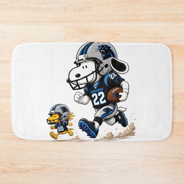 Item preview, Carolina Panthers Funny Snoopy And Woodstock  designed and sold by StreetArtDecal.