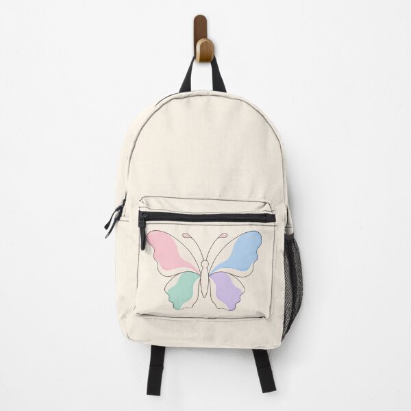 Item preview, Minimalist Pastel Butterfly – Pink Blue Mint Lavender designed and sold by HO•Designs.