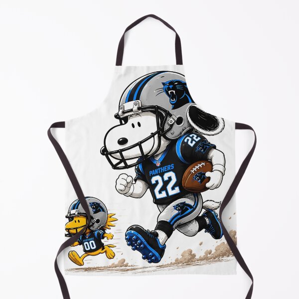 Item preview, Carolina Panthers Funny Snoopy And Woodstock  designed and sold by StreetArtDecal.