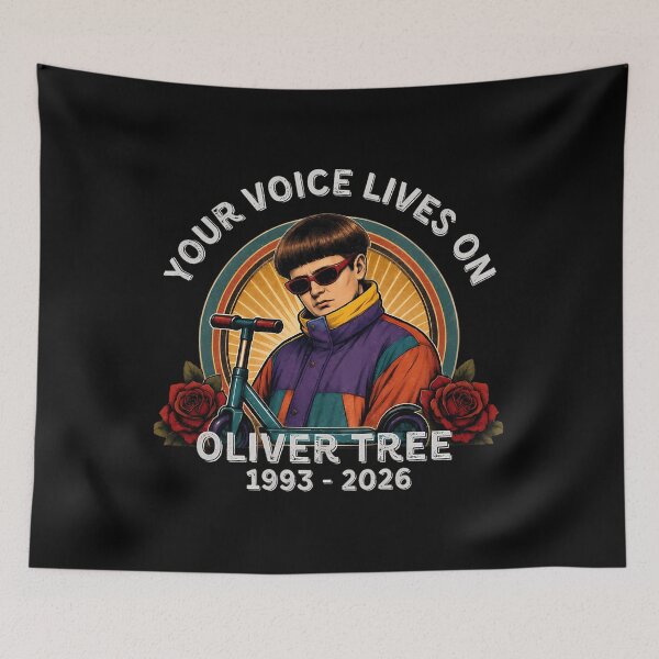 Item preview, Oliver Treee Rest In Peace 1993 To 2026 Memorial - Oliver Treee designed and sold by longlivetarek.