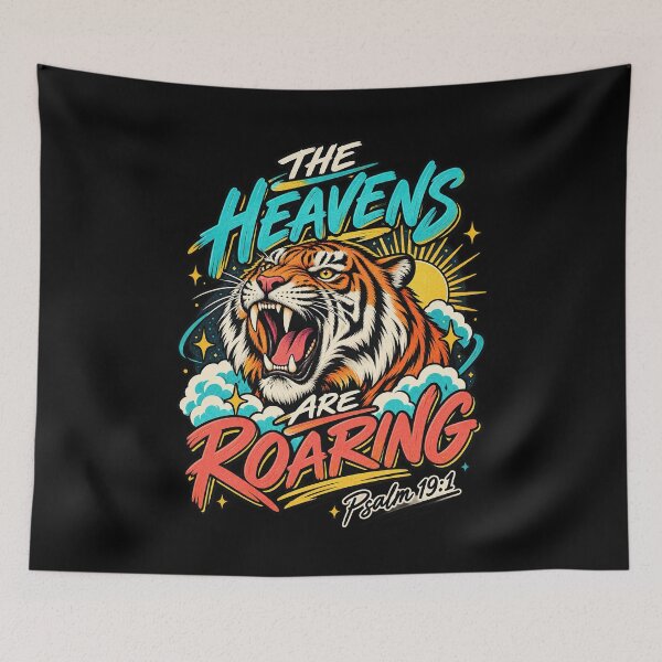 Item preview, Bible Verse Quote, The Heavens Are Roaring designed and sold by graphic-genie.