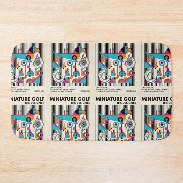 Item preview, Dachshund Mini Golf Designerdachshund designed and sold by PictoVibe.