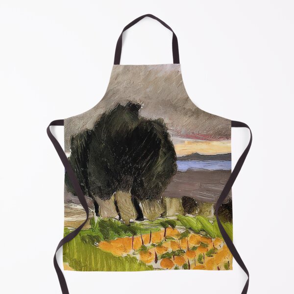 Item preview, Landscape of the midi before the storm 1921 designed and sold by VeilOfPigments.