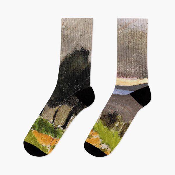 Item preview, Landscape of the midi before the storm 1921 designed and sold by VeilOfPigments.