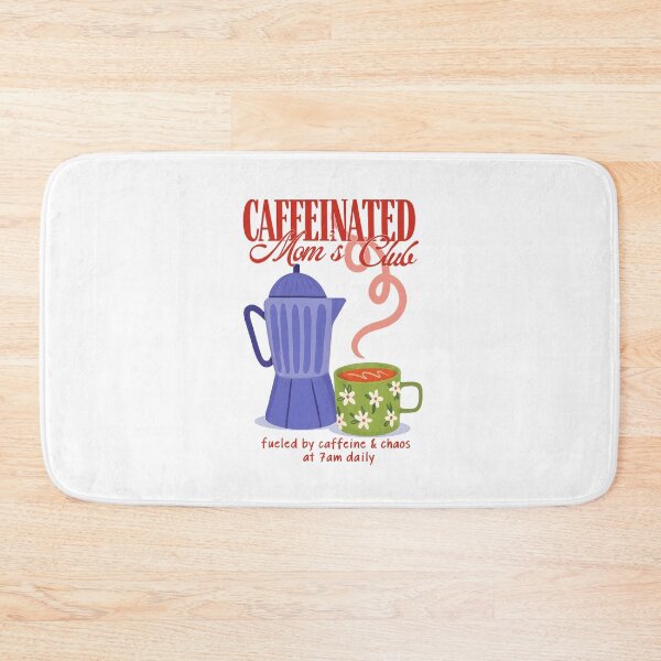 Item preview, Caffeinated Mom's Club Fueled by Chaos Daily designed and sold by cerima.