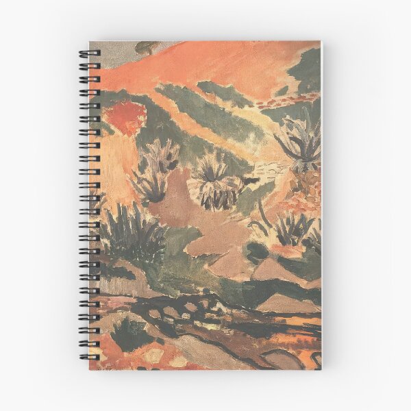 Item preview, Landscape with brook brook with aloes 1907 designed and sold by VeilOfPigments.