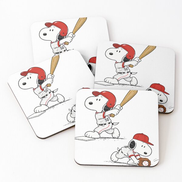 Item preview, Baseball Snoopy Vintage Cartoon Catcher Sports designed and sold by StreetArtDecal.