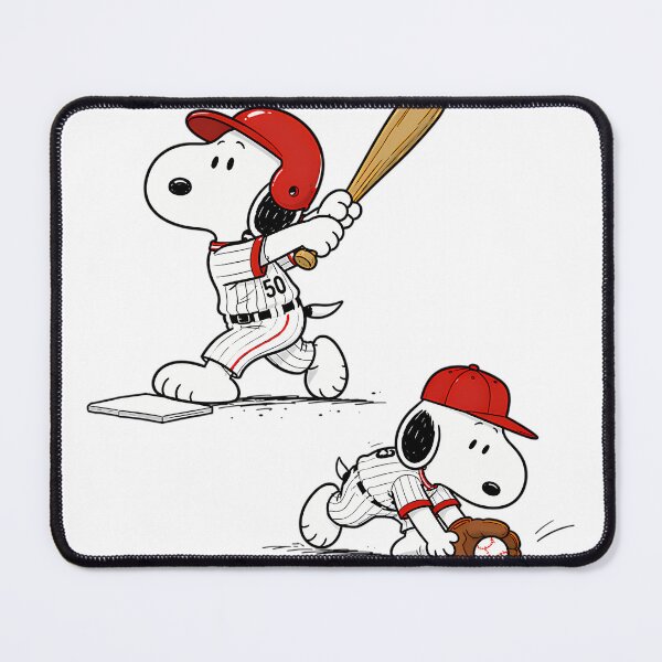 Item preview, Baseball Snoopy Vintage Cartoon Catcher Sports designed and sold by StreetArtDecal.