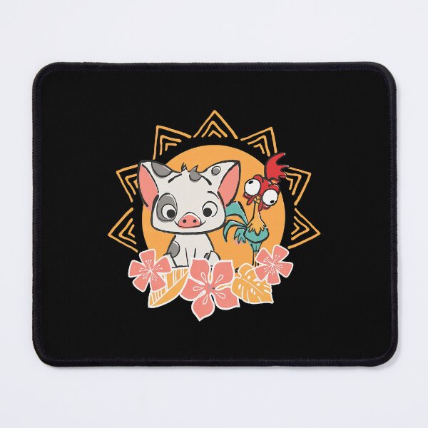 Item preview, Cute Pig Rooster Tropical Flower Sun designed and sold by ynnVonarx24.