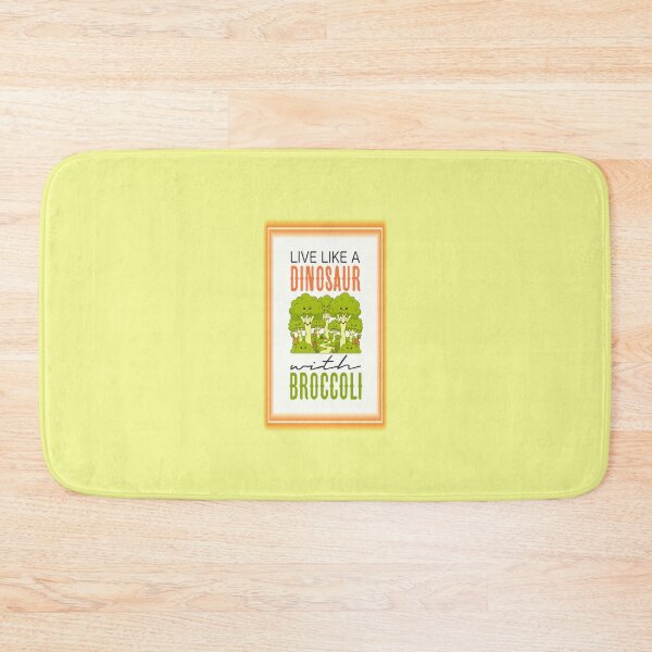 Item preview, Live Like A Dinosaur… (Orange on Green) designed and sold by PawsitiveMum3.