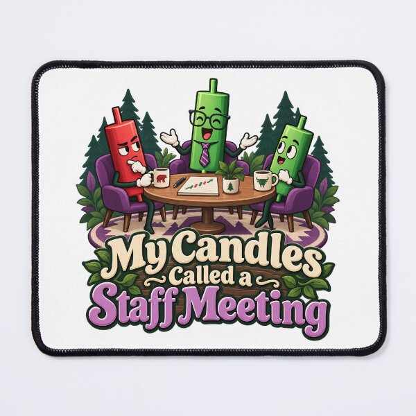 Item preview, My Candles Called a Staff Meeting Market Humor designed and sold by Bikivuno.