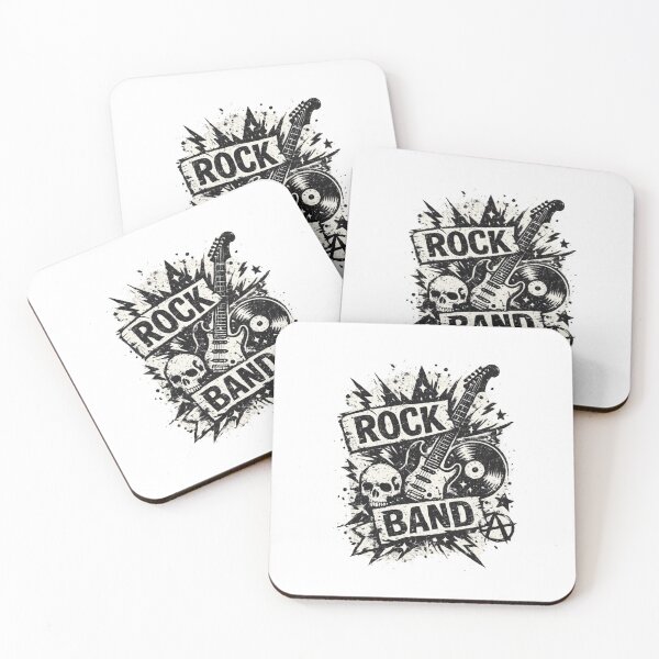 Item preview, grunge retro band emblem designed and sold by WendyOwen46.