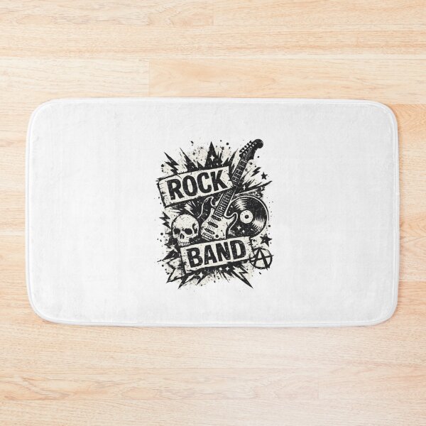 Item preview, grunge retro band emblem designed and sold by WendyOwen46.