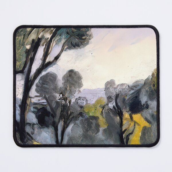 Item preview, Landscape with olive trees 1918 designed and sold by VeilOfPigments.
