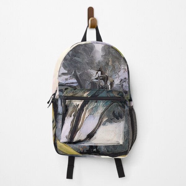 Item preview, Landscape with olive trees 1918 designed and sold by VeilOfPigments.