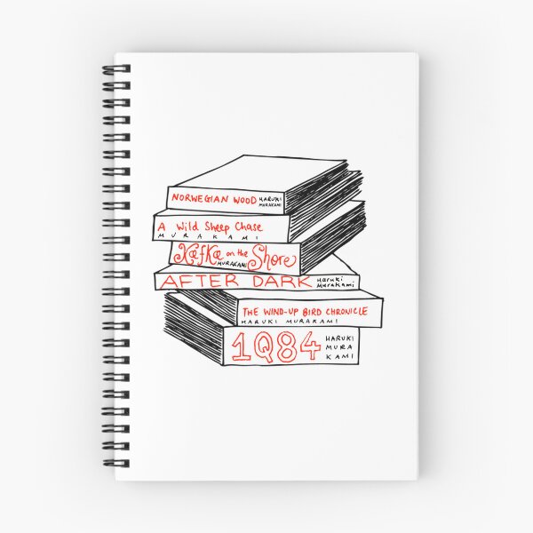 Item preview, Haruki Murakami Book Stack designed and sold by che-lseyhartman.