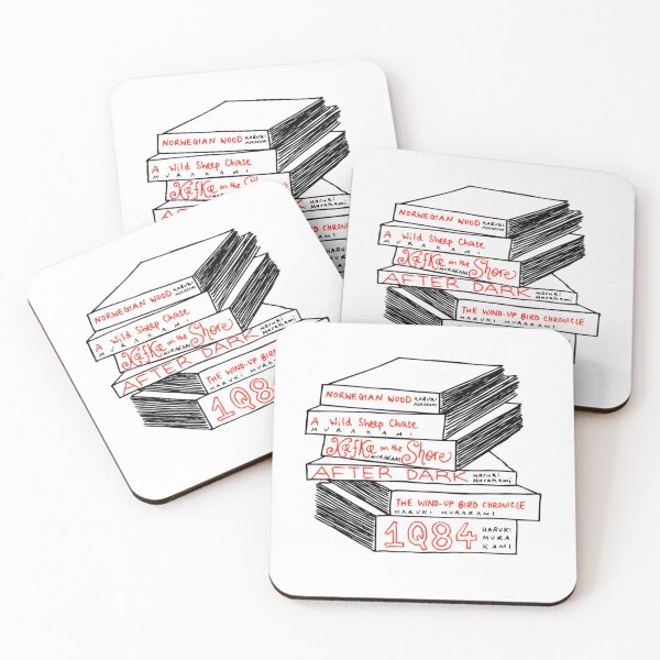 Item preview, Haruki Murakami Book Stack designed and sold by che-lseyhartman.