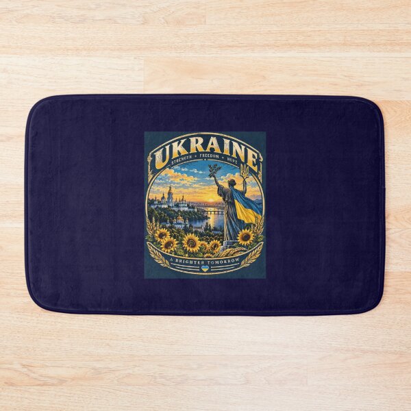 Item preview, Copy of Ukraine Vintage Travel Poster – Sunflower Wheat Field designed and sold by Swanny's Custom T-shirt and Gift Designs.