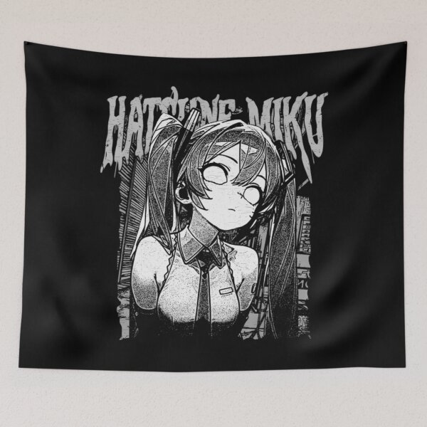 Item preview, hatsune miku heavy metal designed and sold by WendyOwen46.