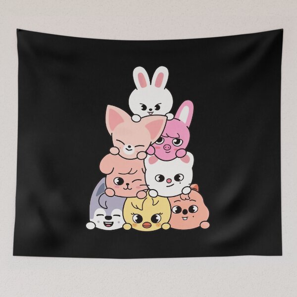 Item preview, Adorable Animal Stack Graphic  designed and sold by Weekly19.