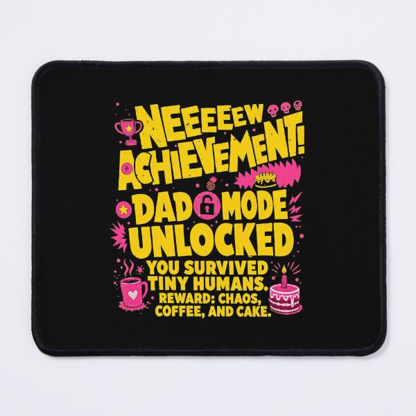 Item preview, Dad Mode Unlocked Achievement Funny New Parent Gift designed and sold by Tattiana02ac.