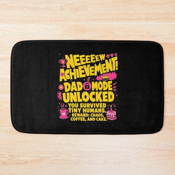 Item preview, Dad Mode Unlocked Achievement Funny New Parent Gift designed and sold by Tattiana02ac.